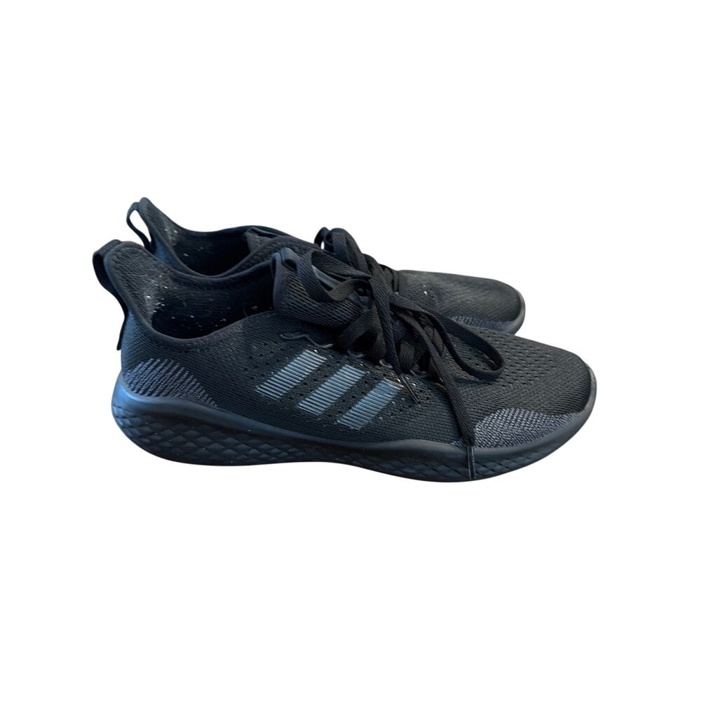 ⭐️ Men’s Adidas Black Fluidflow 2.0 Athletic Running Shoes. Size 11